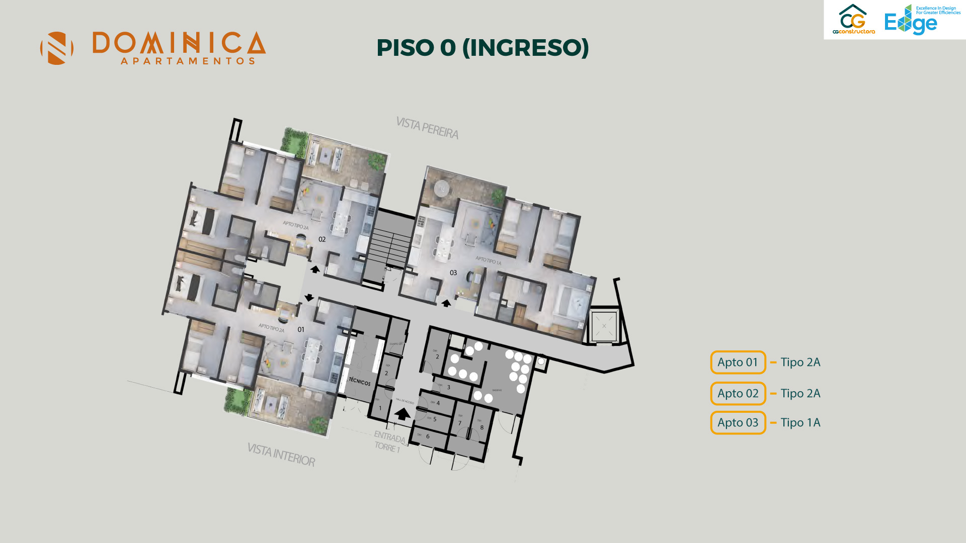 Dominica — Piso 0 · ingreso