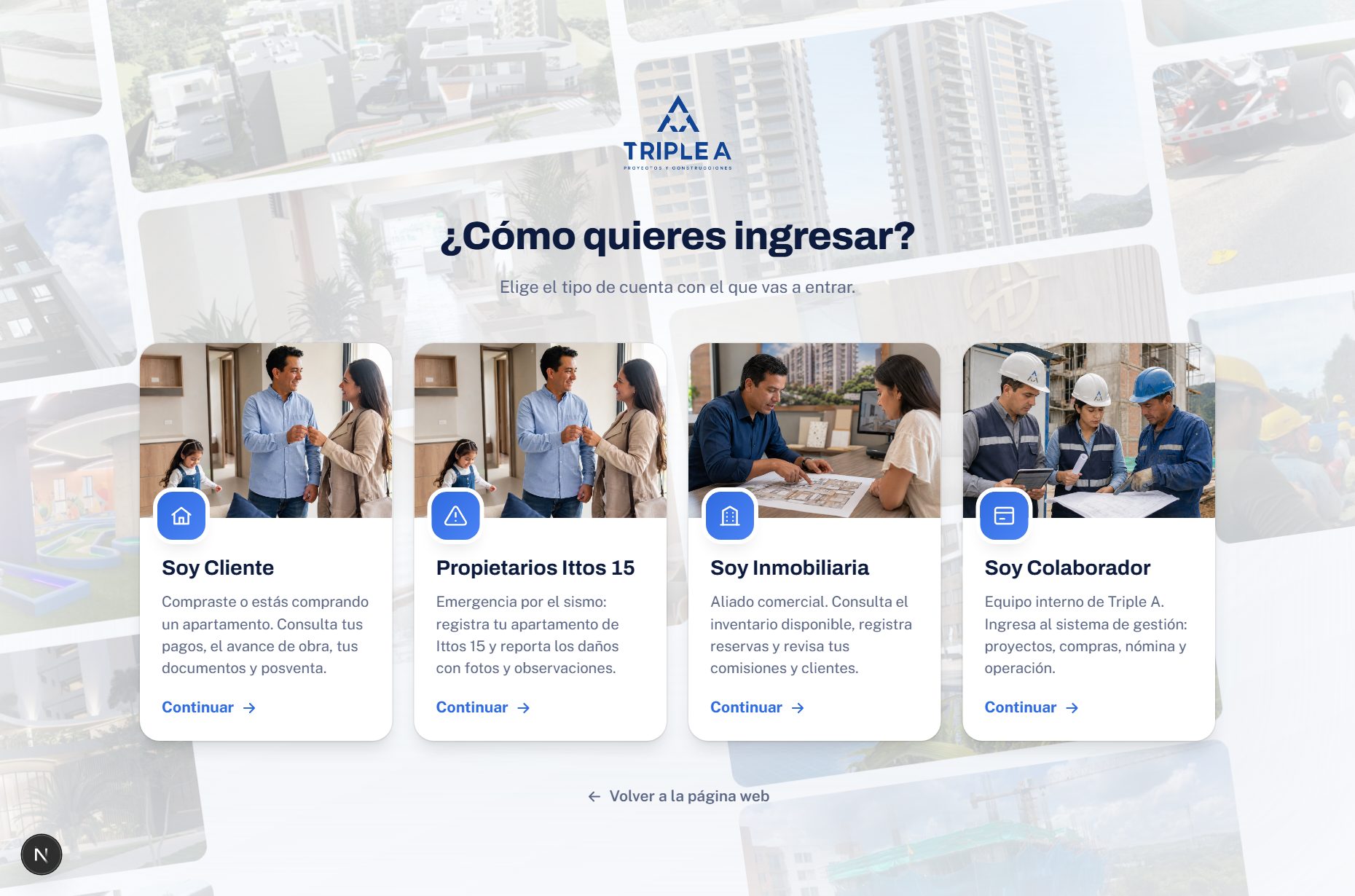 Paso 2: Elige con qué cuenta entras